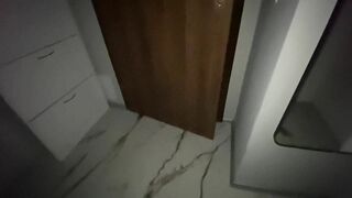 Super naughty girl get fucked with cum over Leather jacket after party n dirty talking