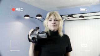 Amateur MILF Threesome: Double-barrel blowjob Cum Swallow And A Tag-Team Creampie