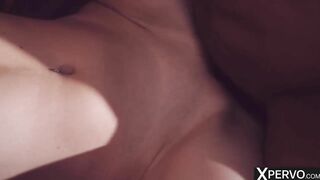 Xpervo - Petite Brunette Mary Popiense Takes Huge Bbc From Piano Bad Teacher