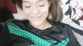 My stepsister comes to my house to live with me and I end up fucking her hard until I cum in her