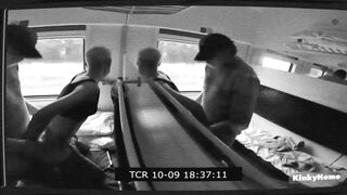 Real sex in the train