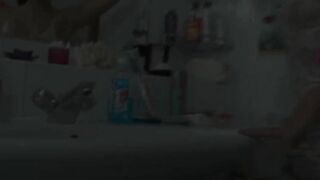 Hot brunette German chick with an amazing body gets her ass destroyed