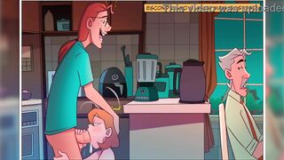 FUCKING THE BUTTY WRONT'S ASS FOR BREAKFAST! CORNO didn't even notice!
