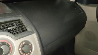 Seducing mom's friend and filling her with sperm outdoor