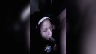 Lightskin freak Sucking dick