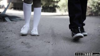 PURE TABOO Stepbro Gives Step-Sister 2nd CREAMPIE